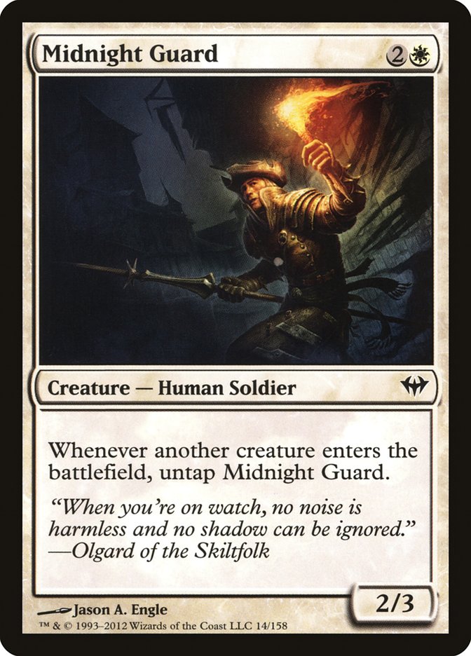 Midnight Guard [Dark Ascension] [Foil]