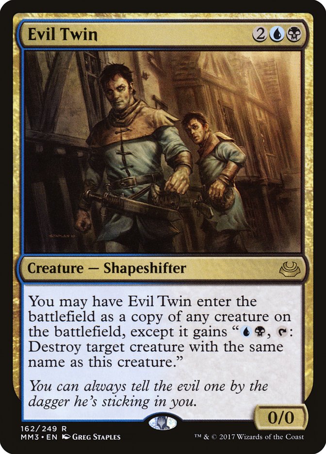 Evil Twin [Modern Masters 2017] [Foil]