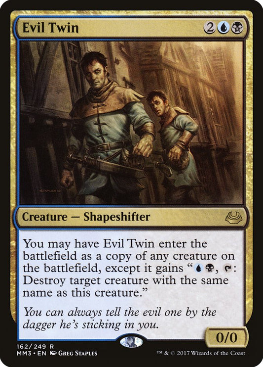 Evil Twin [Modern Masters 2017] [Foil]