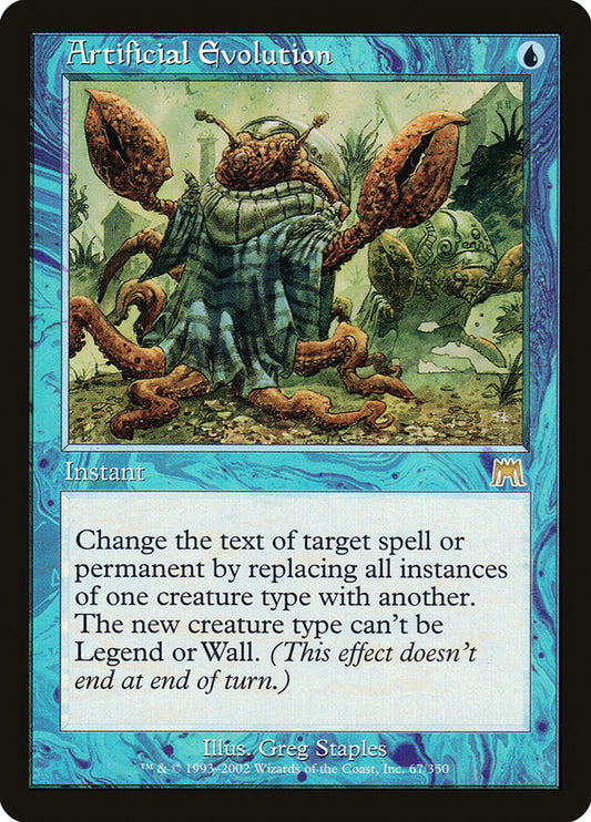 Artificial Evolution [Onslaught] [Foil]