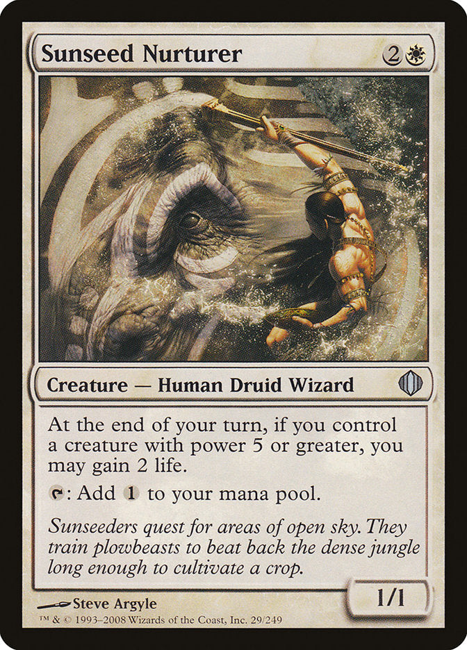 Sunseed Nurturer [Shards of Alara] [Foil]