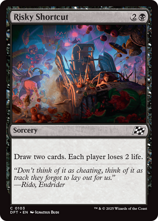 Risky Shortcut [Aetherdrift] [Foil]