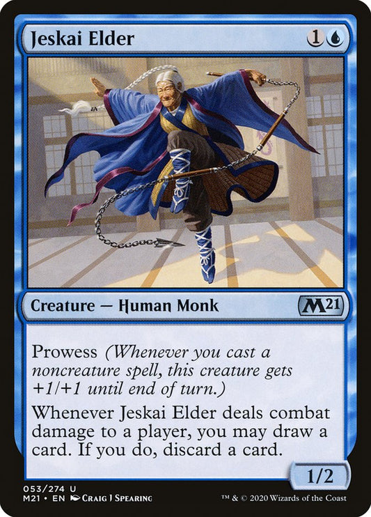 Jeskai Elder [Core Set 2021] [Foil]