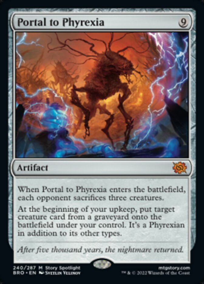 Portal to Phyrexia [The Brothers' War] [Foil]