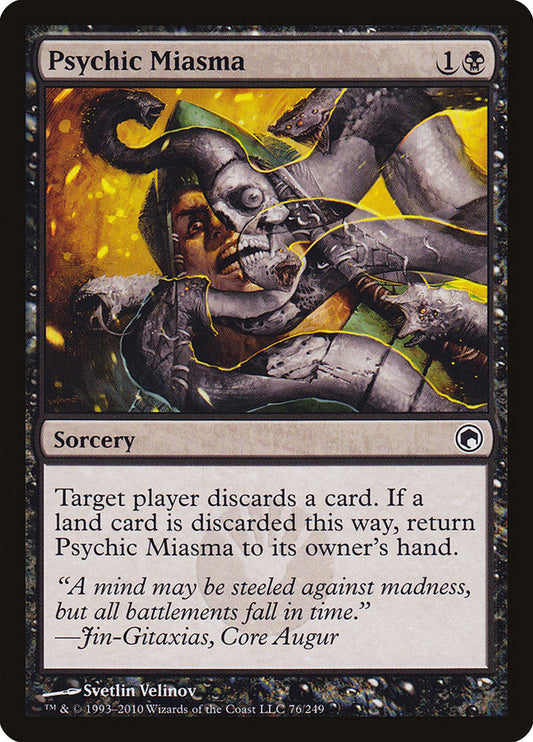 Psychic Miasma [Scars of Mirrodin] [Foil]