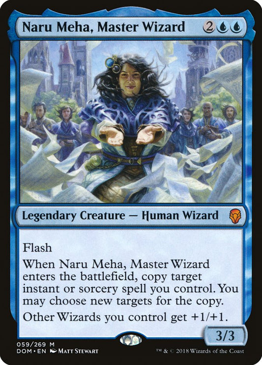 Naru Meha, Master Wizard [Dominaria] [Foil]