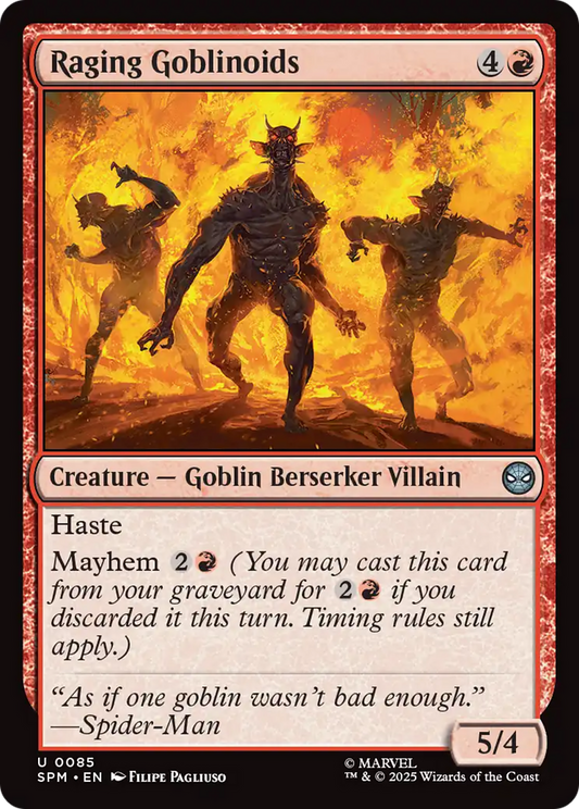 Raging Goblinoids [Marvel's Spider-Man] [Foil]