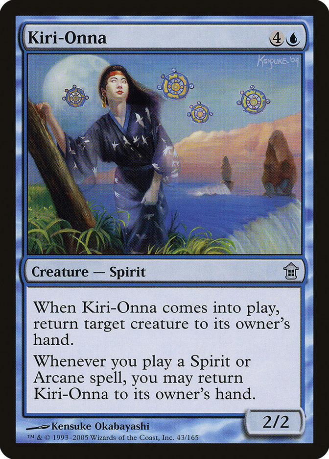 Kiri-Onna [Saviors of Kamigawa] [Foil]
