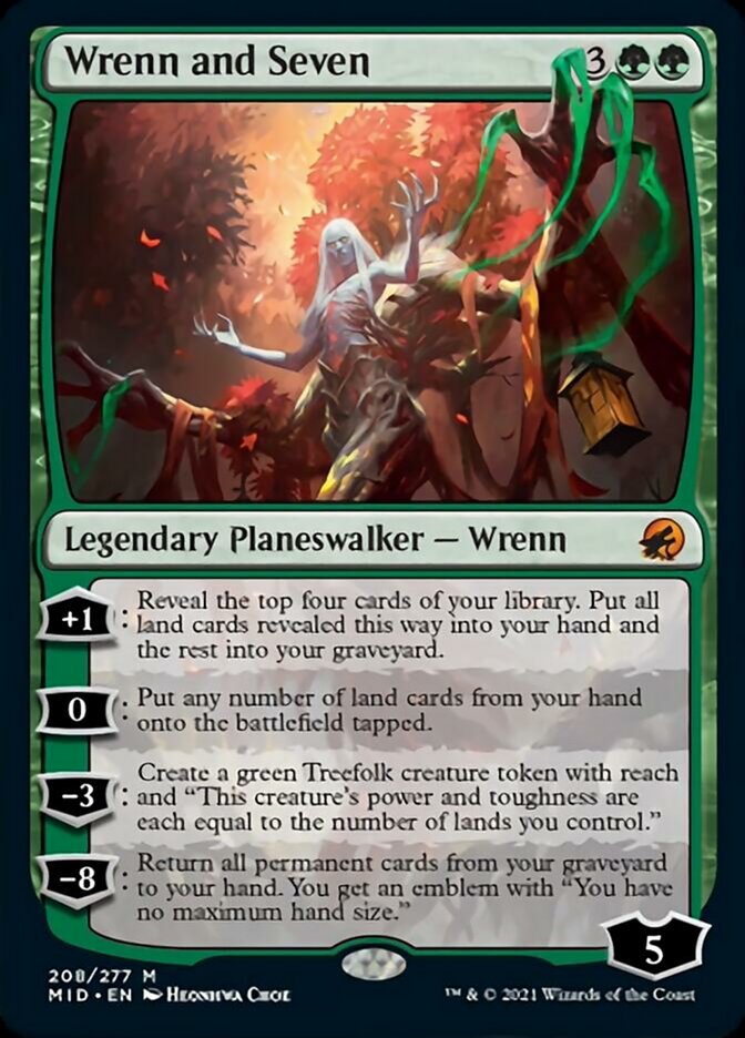 Wrenn and Seven [Innistrad: Midnight Hunt] [Foil]