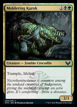 Moldering Karok [Strixhaven: School of Mages] [Foil]