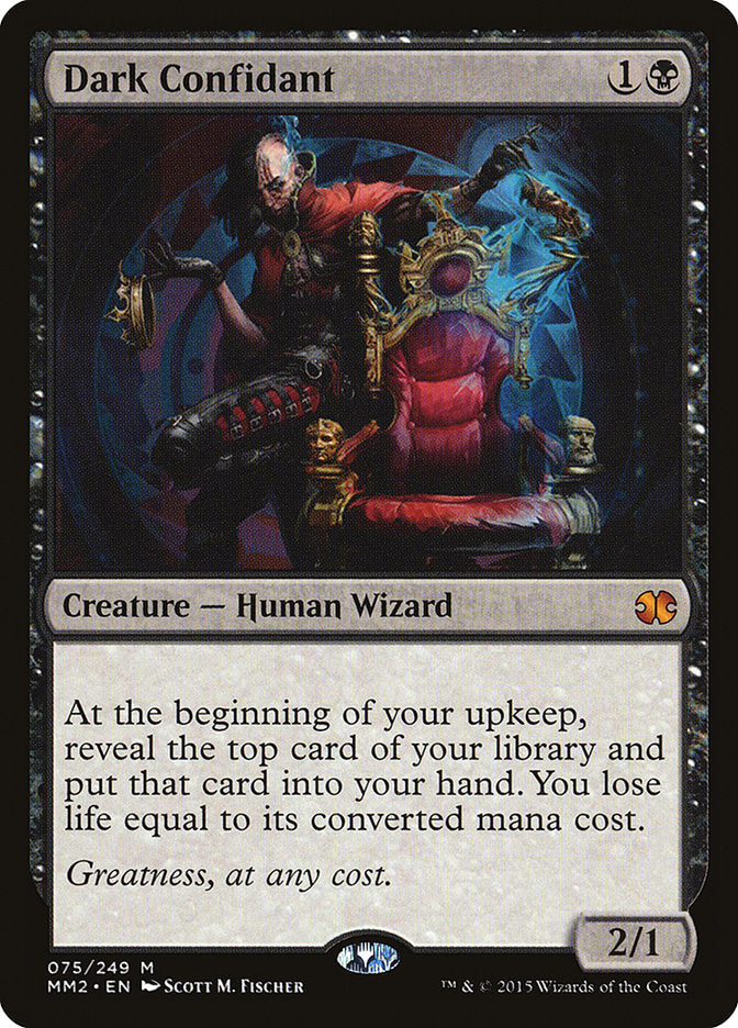 Dark Confidant [Modern Masters 2015] [Foil]