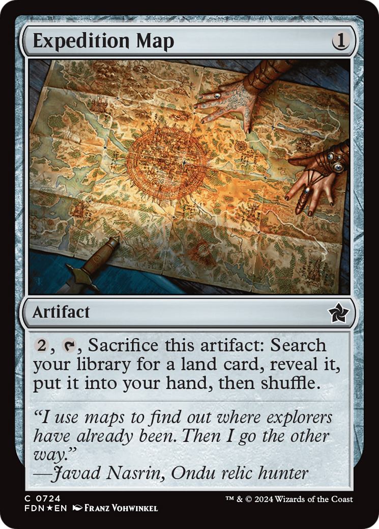 Expedition Map [Foundations] [Foil]