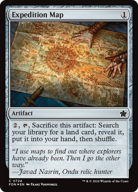 Expedition Map [Foundations] [Foil]