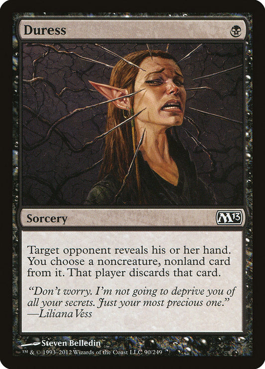 Duress [Core Set 2013] [Foil]