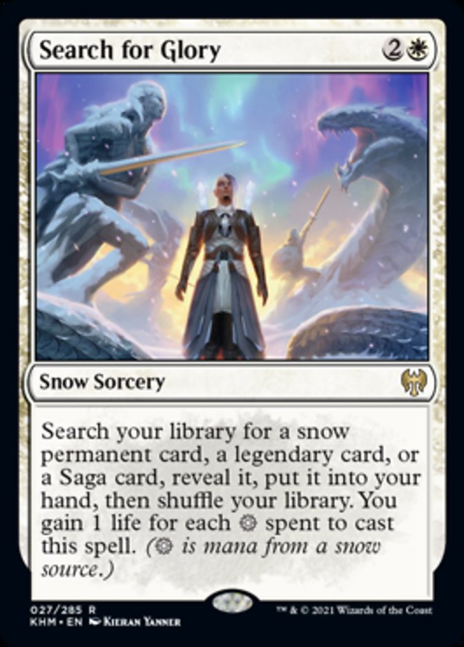 Search for Glory [Kaldheim] [Foil]