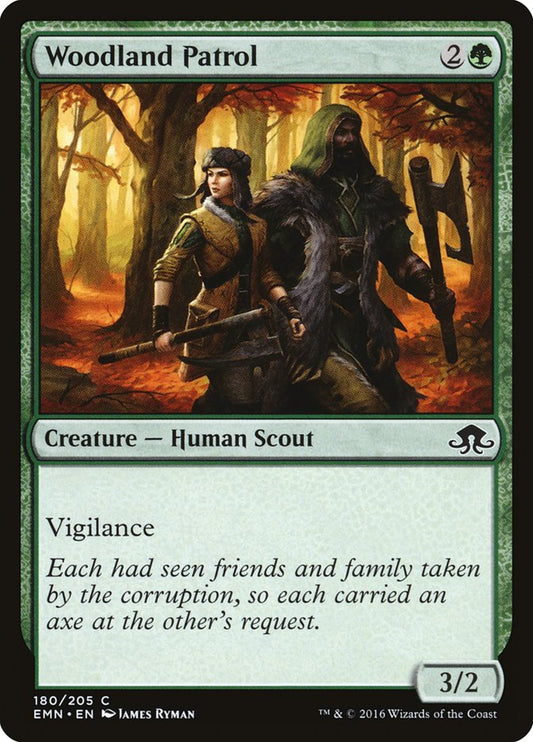 Woodland Patrol [Eldritch Moon] [Foil]