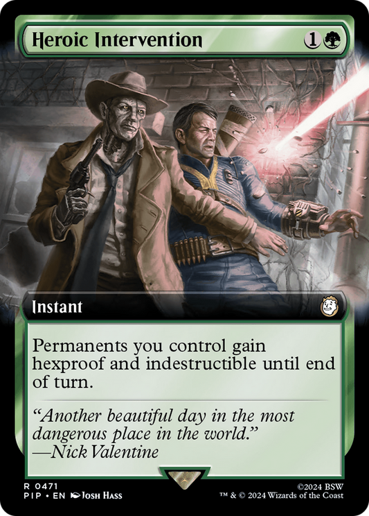 Heroic Intervention (Extended Art) [Fallout] [Foil]