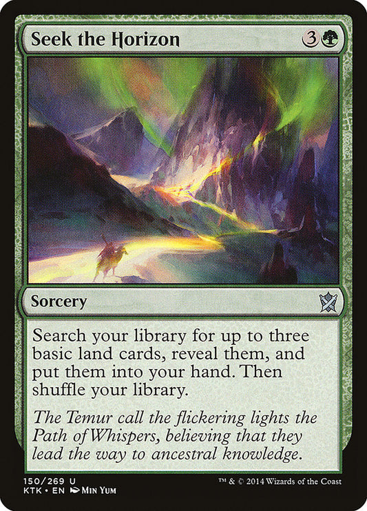 Seek the Horizon [Khans of Tarkir] [Foil]