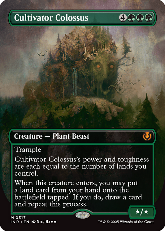 Cultivator Colossus (Borderless) [Innistrad Remastered] [Foil]
