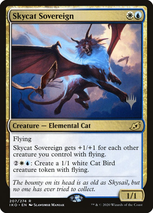 Skycat Sovereign (Promo Pack) [Ikoria: Lair of Behemoths Promos] [Foil]