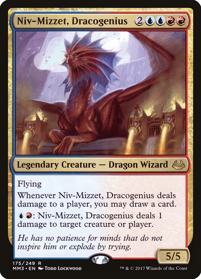 Niv-Mizzet, Dracogenius [Modern Masters 2017] [Foil]