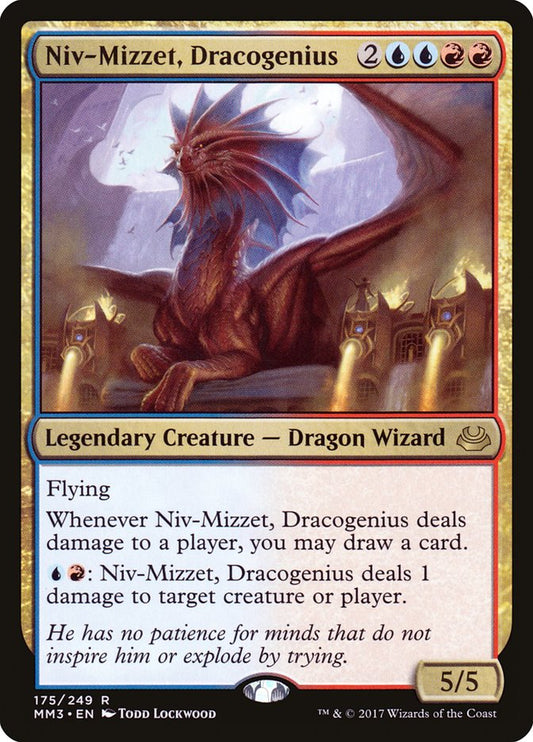 Niv-Mizzet, Dracogenius [Modern Masters 2017] [Foil]