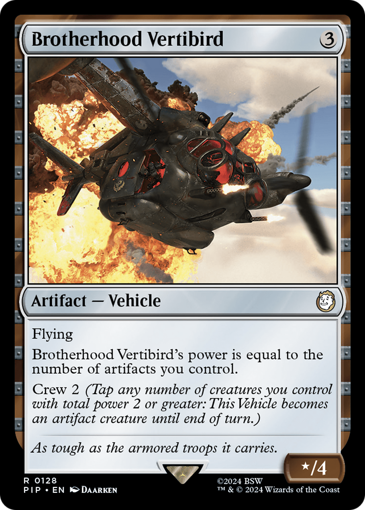 Brotherhood Vertibird [Fallout] [Foil]