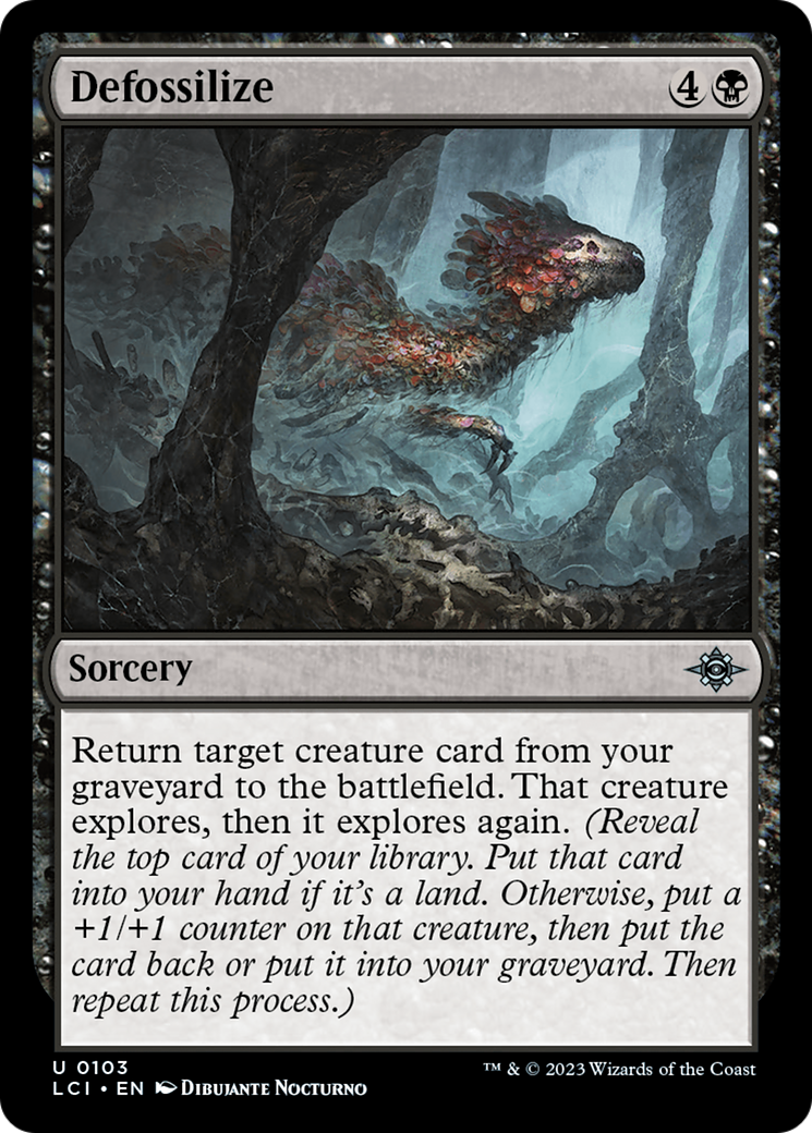 Defossilize [The Lost Caverns of Ixalan] [Foil]