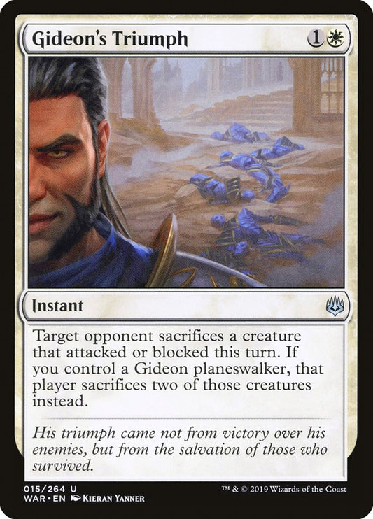 Gideon's Triumph [War of the Spark] [Foil]