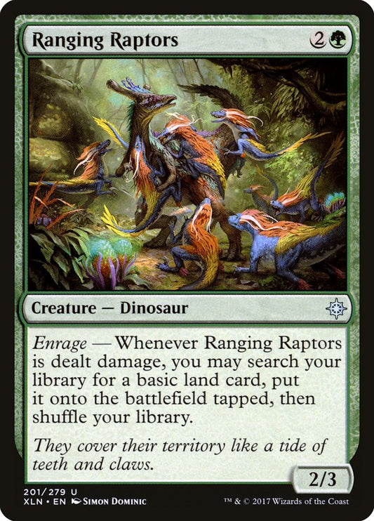 Ranging Raptors [Ixalan] [Foil]