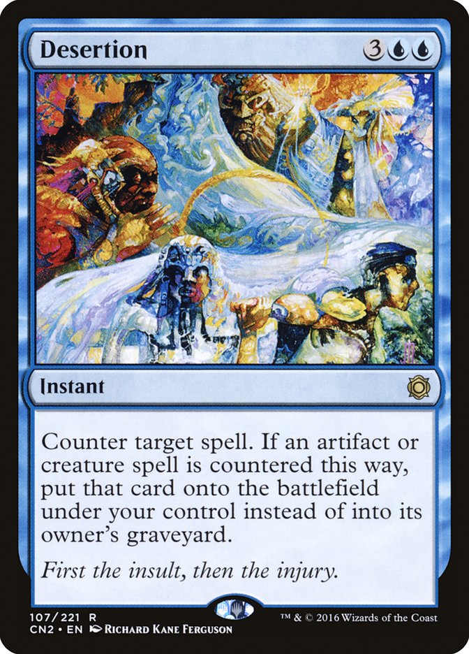 Desertion [Conspiracy: Take the Crown] [Foil]