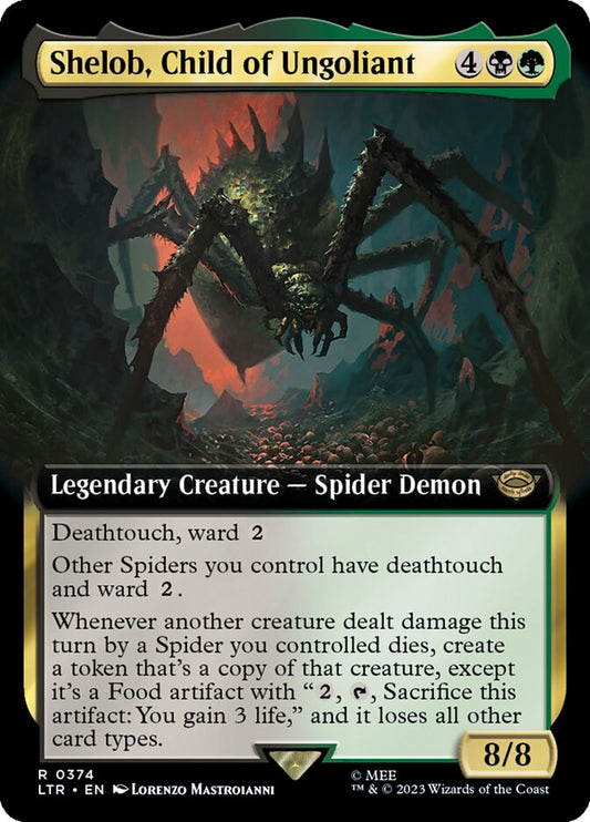 Shelob, Child of Ungoliant (Extended Art) [The Lord of the Rings: Tales of Middle-Earth] [Foil]