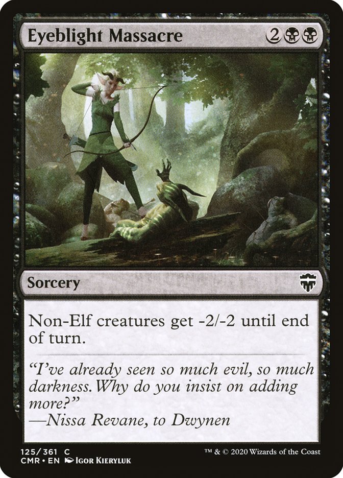 Eyeblight Massacre [Commander Legends] [Foil]
