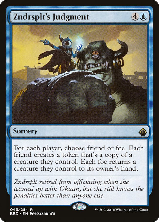 Zndrsplt's Judgment [Battlebond] [Foil]
