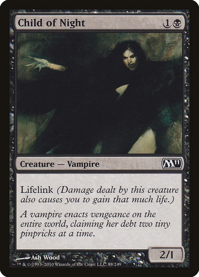 Child of Night [Core Set 2011] [Foil]