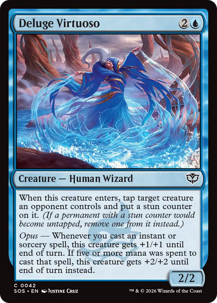 Deluge Virtuoso [Secrets of Strixhaven] [Foil]