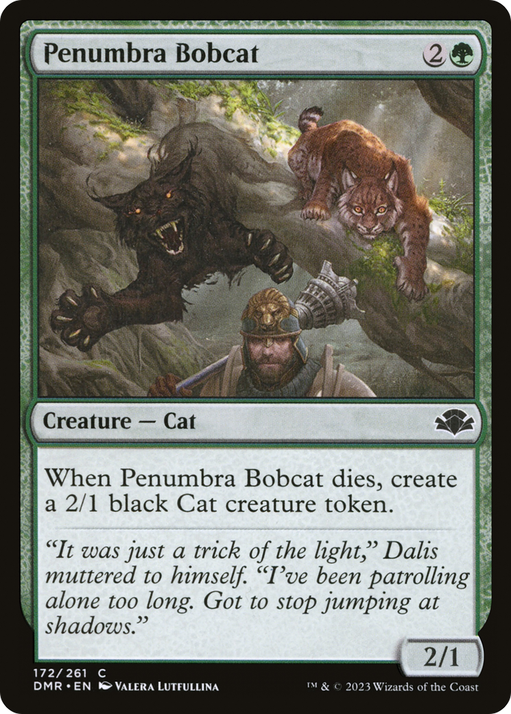 Penumbra Bobcat [Dominaria Remastered] [Foil]