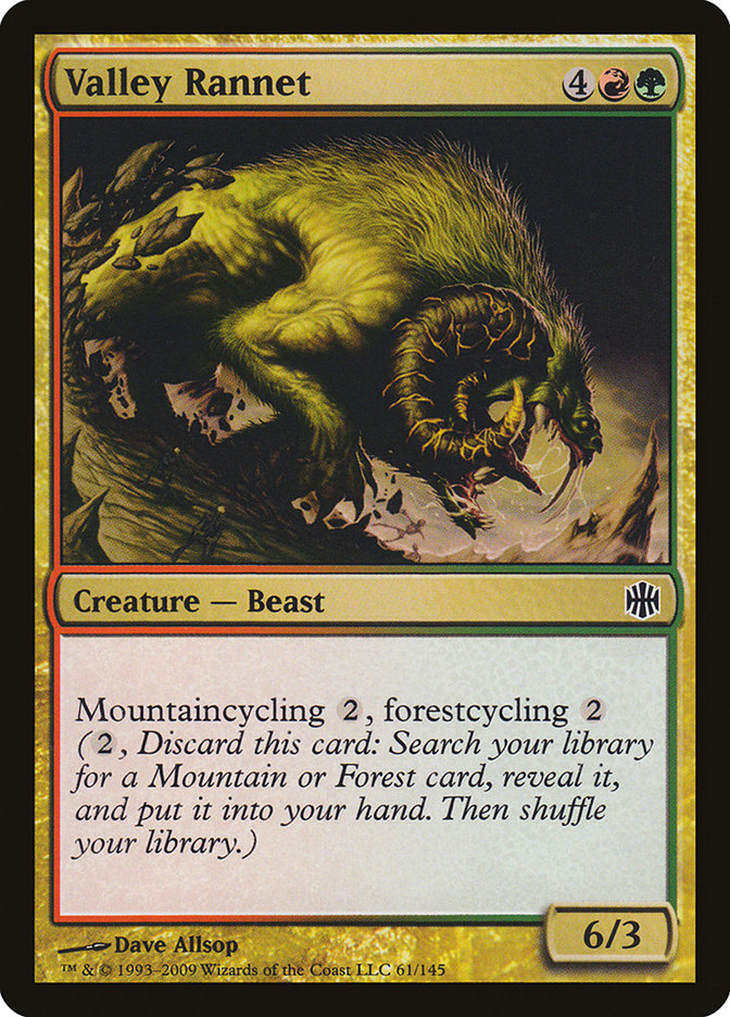 Valley Rannet [Alara Reborn] [Foil]