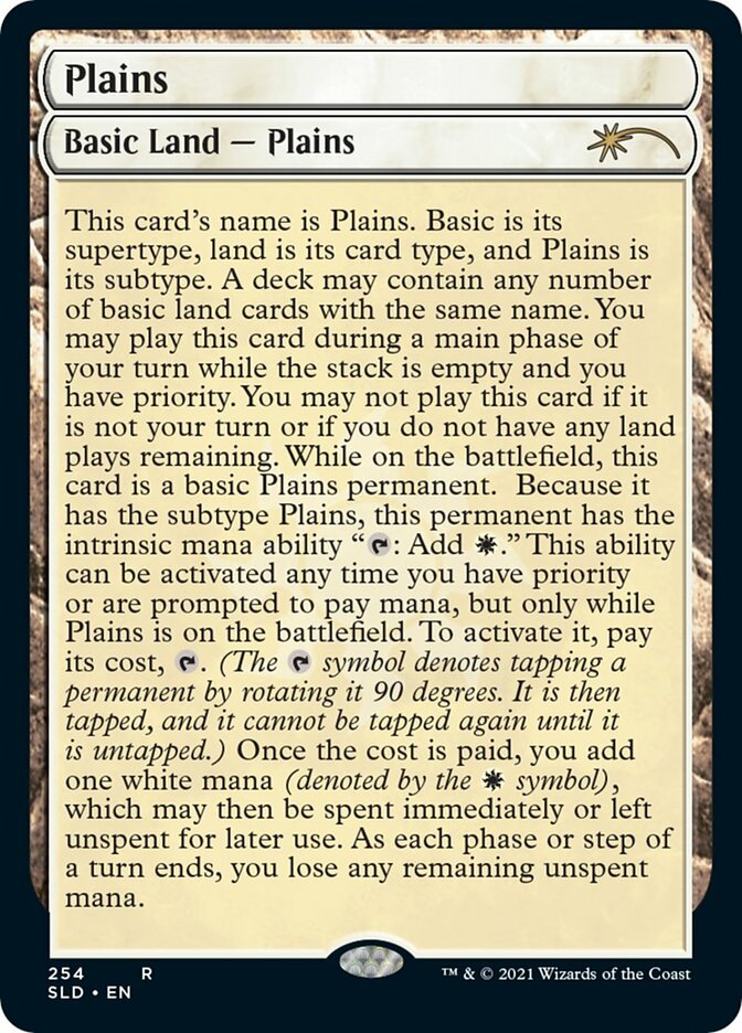 Plains (254) [Secret Lair Drop Series] [Foil]