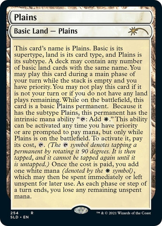 Plains (254) [Secret Lair Drop Series] [Foil]