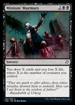 Minions' Murmurs [Time Spiral Remastered] [Foil]