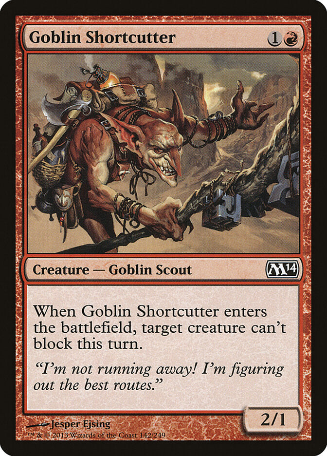 Goblin Shortcutter [Core Set 2014] [Foil]