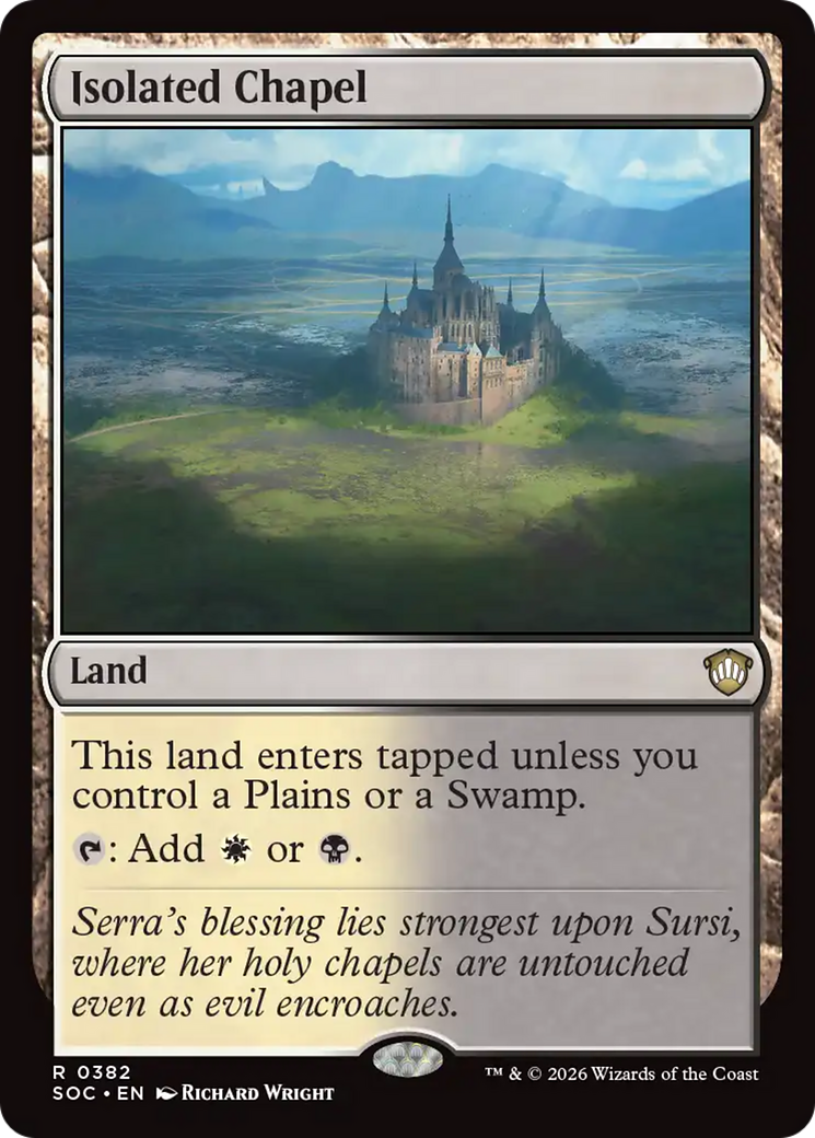 Isolated Chapel [Secrets of Strixhaven Commander] [Foil]