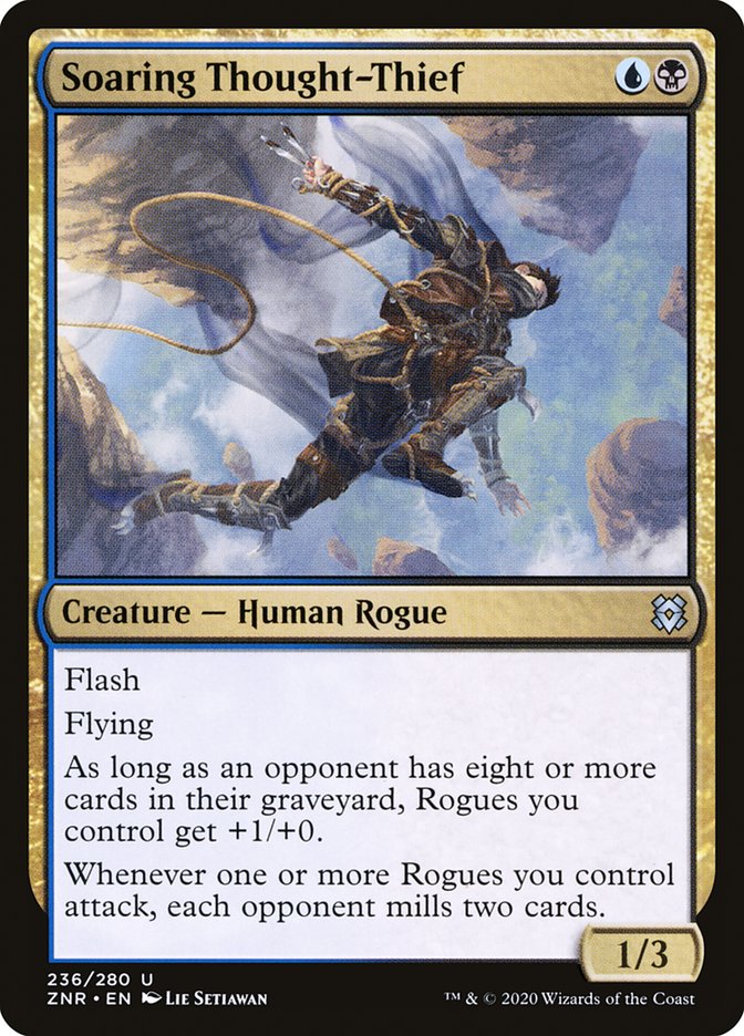 Soaring Thought-Thief [Zendikar Rising] [Foil]