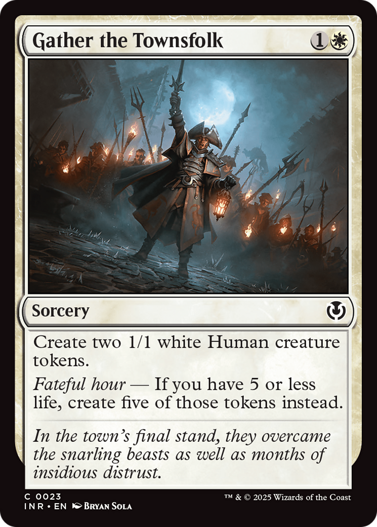 Gather the Townsfolk [Innistrad Remastered] [Foil]