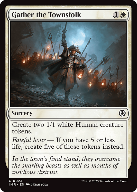 Gather the Townsfolk [Innistrad Remastered] [Foil]