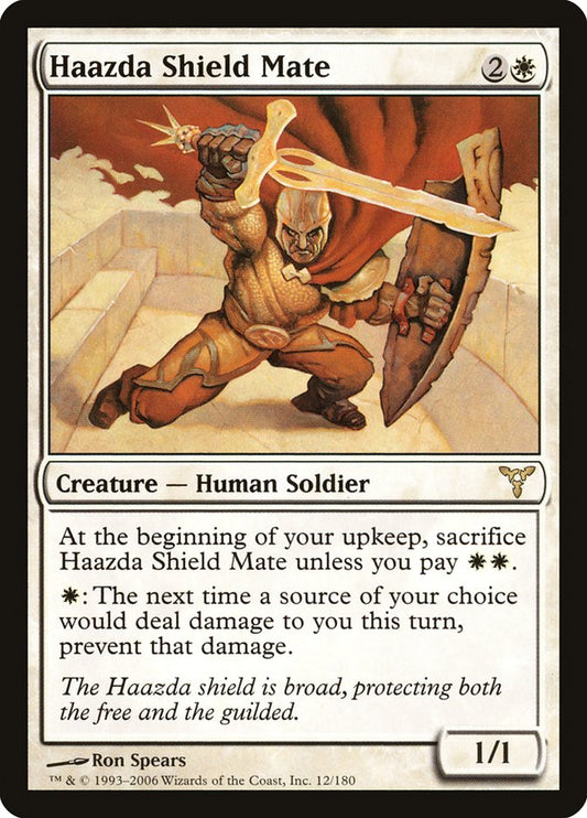 Haazda Shield Mate [Dissension] [Foil]