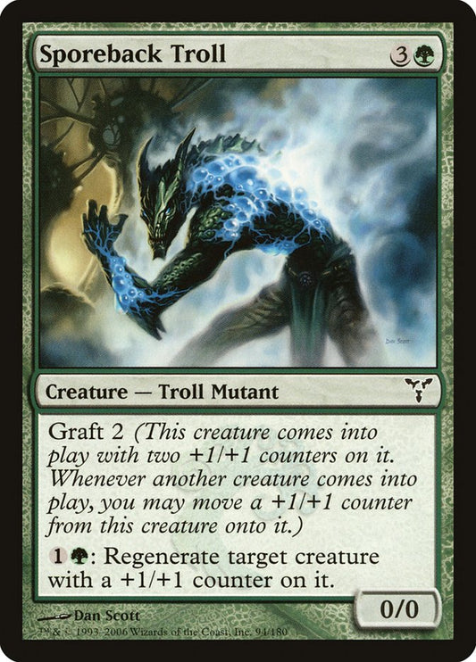 Sporeback Troll [Dissension] [Foil]