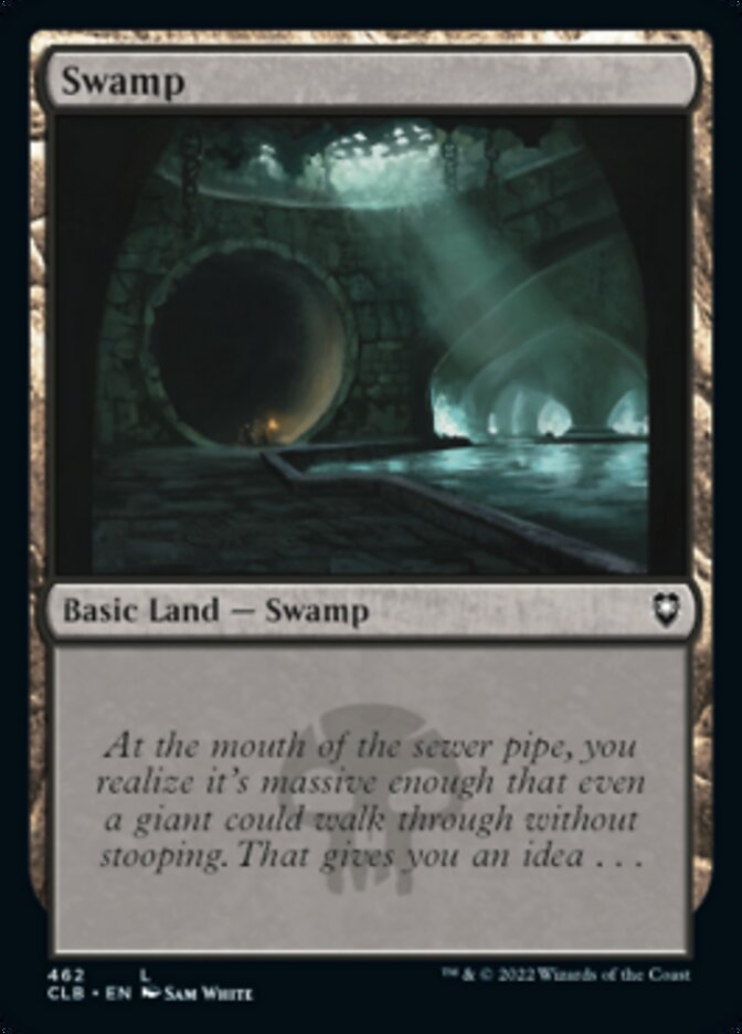 Swamp (462) [Commander Legends: Battle for Baldur's Gate] [Foil]