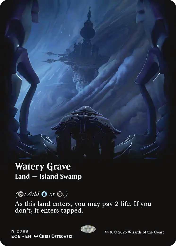 Watery Grave (Borderless) [Edge of Eternities] [Foil]